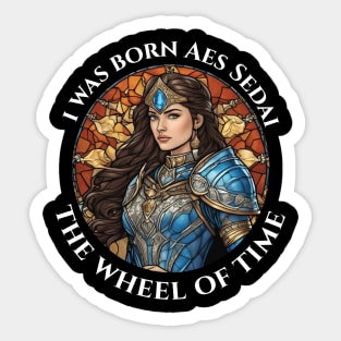 wot, wheel of time Sticker